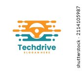 drive technology logo vector.... | Shutterstock .eps vector #2114105987