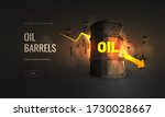 the cost of oil in the stock... | Shutterstock .eps vector #1730028667