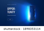 open door digital vector... | Shutterstock .eps vector #1898353114