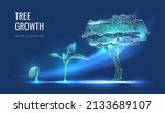 digital evolution or seedling... | Shutterstock .eps vector #2133689107
