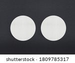 blank white business card... | Shutterstock . vector #1809785317