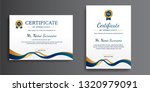 premium certificate of... | Shutterstock .eps vector #1320979091