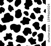 Vector Design Of Milk Cow Skin...