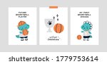 milestone cards. childish card... | Shutterstock .eps vector #1779753614