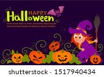 happy haloween illustration of... | Shutterstock .eps vector #1517940434