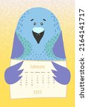 2023 February Calendar  Cute...