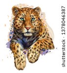   Leopard   Jaguar. Color ...