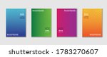 minimal covers design. colorful ... | Shutterstock .eps vector #1783270607