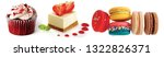 sweet dessert. cake  cupcake... | Shutterstock . vector #1322826371