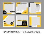 editable minimal banner... | Shutterstock .eps vector #1666062421