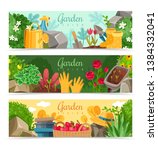 gardening and garden design... | Shutterstock .eps vector #1384332041