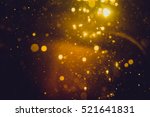 Gold Abstract Bokeh Background
