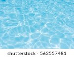 Water in swimming pool rippled...