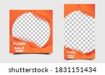 set of editable square... | Shutterstock .eps vector #1831151434