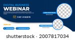 business webinar conference... | Shutterstock .eps vector #2007817034