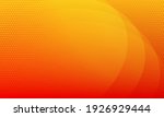 minimal dynamic gradient orange ... | Shutterstock .eps vector #1926929444