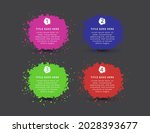 infographic design with... | Shutterstock .eps vector #2028393677