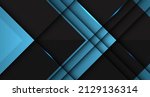 abstract blue overlapping... | Shutterstock .eps vector #2129136314