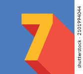 Number Seven 7 In Google Colors ...