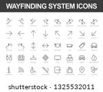 set of vector line icons ready... | Shutterstock .eps vector #1325532011