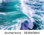 Ocean Splashing Waves