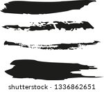 grunge brash on white background | Shutterstock .eps vector #1336862651