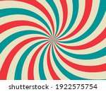 retro background with curved ... | Shutterstock .eps vector #1922575754