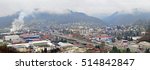 Panoramic view of Sevnica, Slovenia, town where Melania Trump grew up