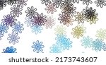 light blue  yellow vector... | Shutterstock .eps vector #2173743607