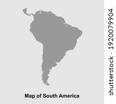 map of south america isolated... | Shutterstock .eps vector #1920079904