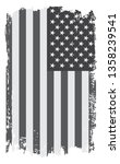 grunge american flag | Shutterstock .eps vector #1358239541