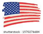 american flag background in... | Shutterstock .eps vector #1570276684