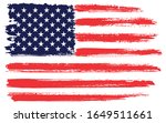 grunge usa flag.old american... | Shutterstock .eps vector #1649511661