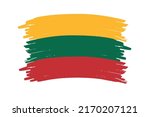 grunge brush stroke flag of... | Shutterstock .eps vector #2170207121
