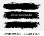 set of grunge banners.grunge... | Shutterstock .eps vector #336861464