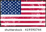 grunge usa flag.vintage... | Shutterstock .eps vector #419590744
