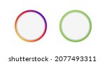 live frame icon with... | Shutterstock .eps vector #2077493311