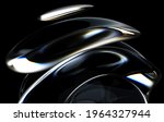 3d Render Of Abstract Art With...