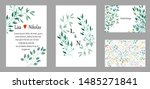 set of creative universal cards ... | Shutterstock .eps vector #1485271841