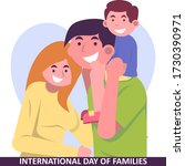 international day of families... | Shutterstock .eps vector #1730390971