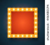retro design element square... | Shutterstock . vector #446480194
