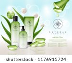 cosmetic illustration for the... | Shutterstock .eps vector #1176915724