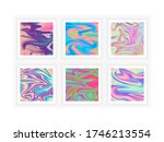 big set of vector abstract... | Shutterstock .eps vector #1746213554