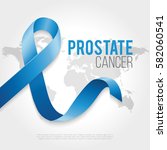 prostate cancer awareness... | Shutterstock .eps vector #582060541