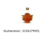 Small photo of Maple syrup, maple syrup or maple syrup is a sweet made from the sap of the sugar maple, it is eaten with pancakes and waffles, it is an emblem of Canada with the leaf represented in the Canadian flag
