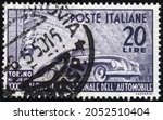 Postage stamps of the italy....