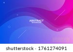 colorful geometric background.... | Shutterstock .eps vector #1761274091