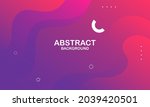 pink and purple abstract... | Shutterstock .eps vector #2039420501