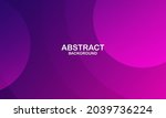 abstract purple geometric... | Shutterstock .eps vector #2039736224