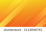 abstract geometric orange color ... | Shutterstock .eps vector #2113046741